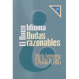 El buen idioma.Dudas razonables