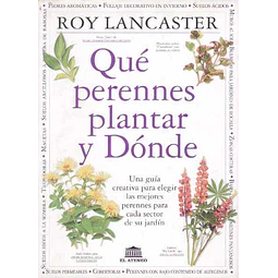 Que perennes plantar y donde