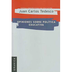 Opiniones sobre politica educativa