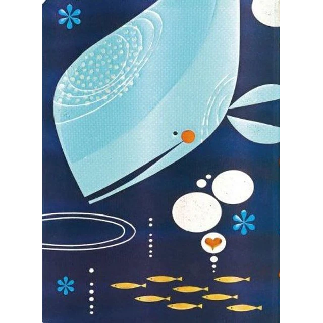 Ballena y su amigo. Midi renglones tapa dura