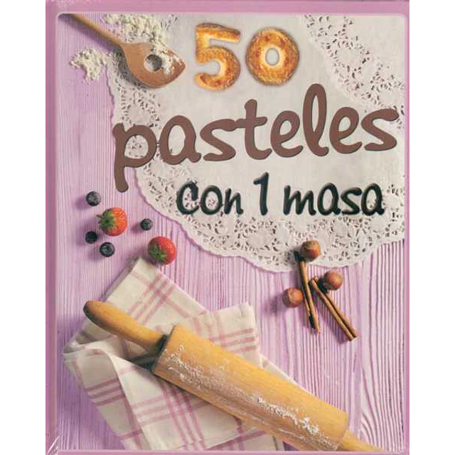 50 pasteles con 1 masa