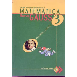 Gauss 3 - Matematica para el tercer año liceal