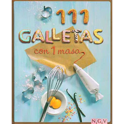 111 galletas con 1 masa
