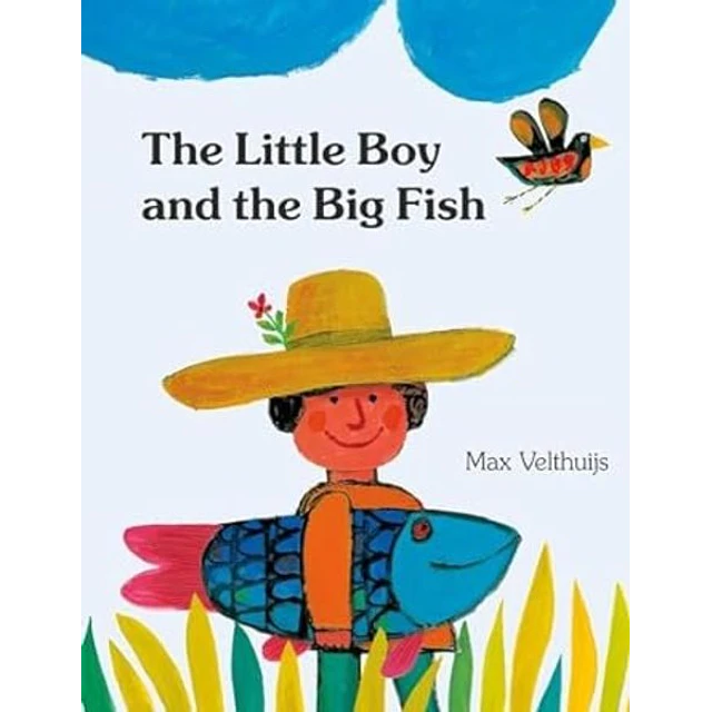 Little boy and the big fish yhe
