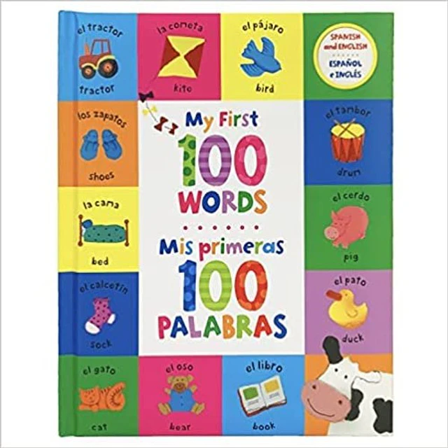 My first 100 words - Mis primeras 100 palabras