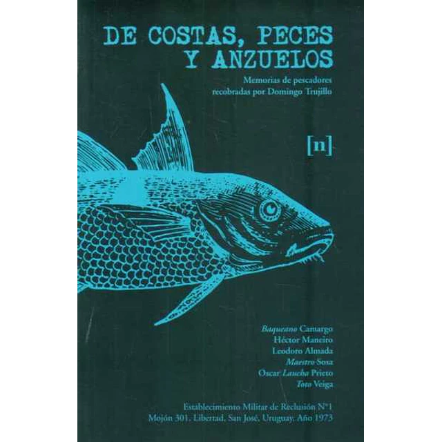 De costas peces y anzuelos