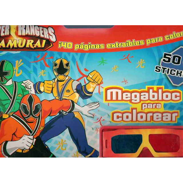 Samurai. Power rangers. Megabloc