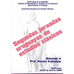 Segundas jornadas uruguayas de estudios clasicos