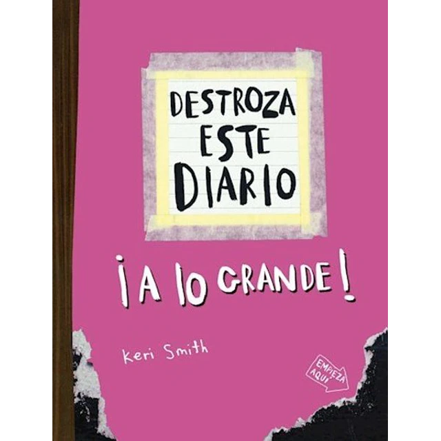 Destroza este diario ¡A lo grande! rosa