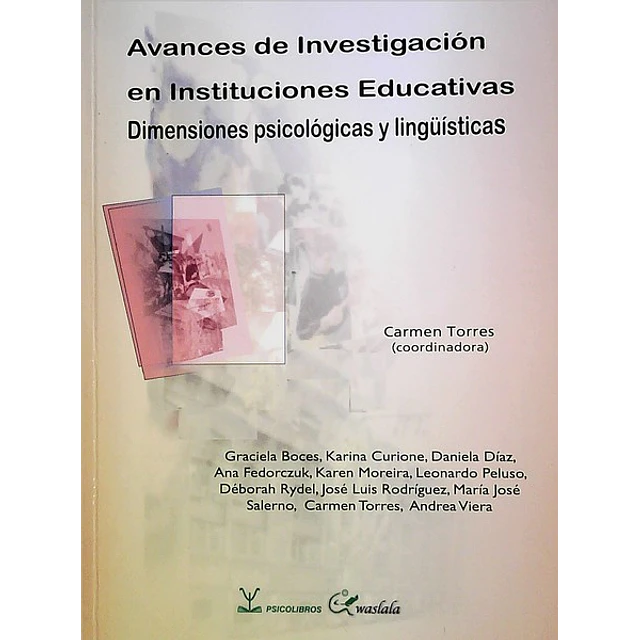 Avances de investigacion en instituciones educativas