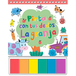 Pinta con tus dedos. La granja