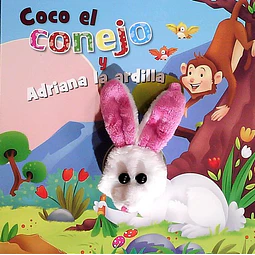 Coco el conejo y adriana la ardilla