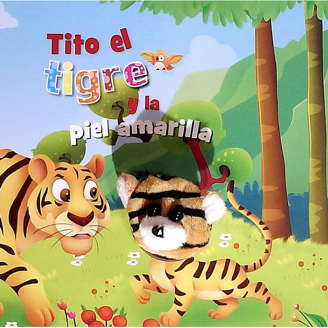 Tito el tigre y piel amarilla
