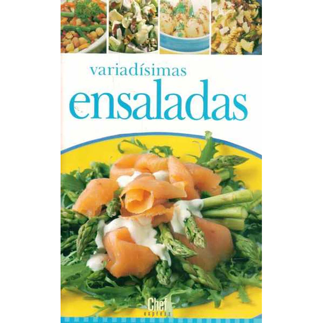 Variadisimas ensaladas. Chef express