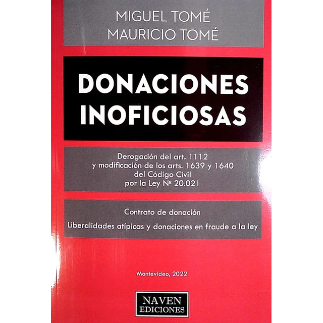 Donaciones inoficiosas