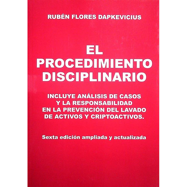 El procedimiento disciplinario