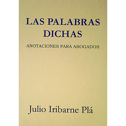 Las palabras dichas