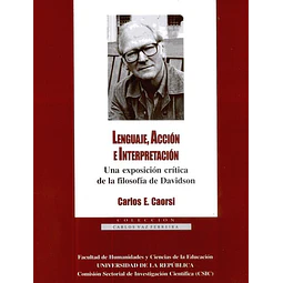 Lenguaje, accion e interpretacion