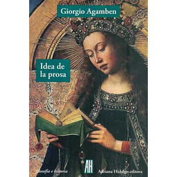 Idea de la prosa
