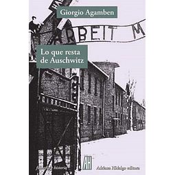 Lo que resta de auschwitz