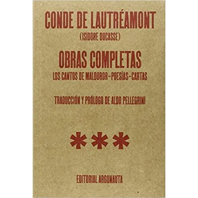 Obras completas. Conde de lautreamont