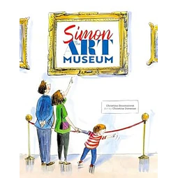 Simon at the art museum