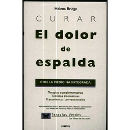 El dolor de espalda.Con medicina integrada