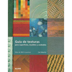 Guia de texturas para superficies