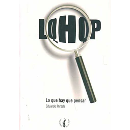 Lo que hay que pensar