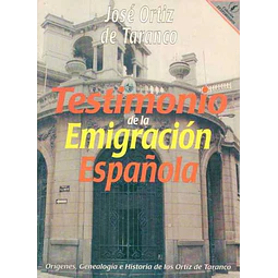 Testimonio de la emigracion española
