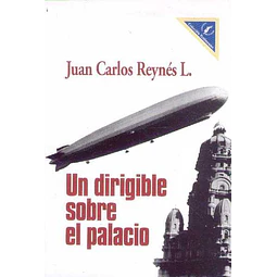 Un dirigible sobre el palacio