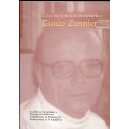Estudios humanisticos en memoria a guido zannier