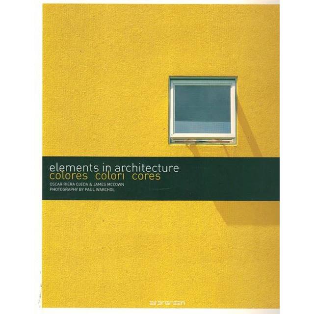 Elements in architecture. Colores
