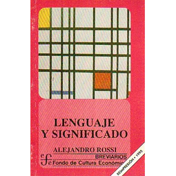 Lenguaje y significado