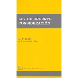 Ley de urgente consideracion