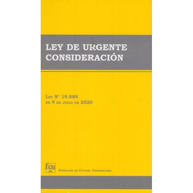 Ley de urgente consideracion