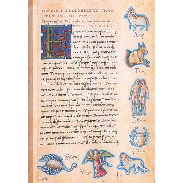 De sideribus tractatus astronomica. Midi flexis renglones