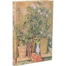 Cezanne  s terracotta pots and flowers. Ultra liso tapa dura