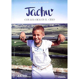 Jachu con los ojos en el cielo