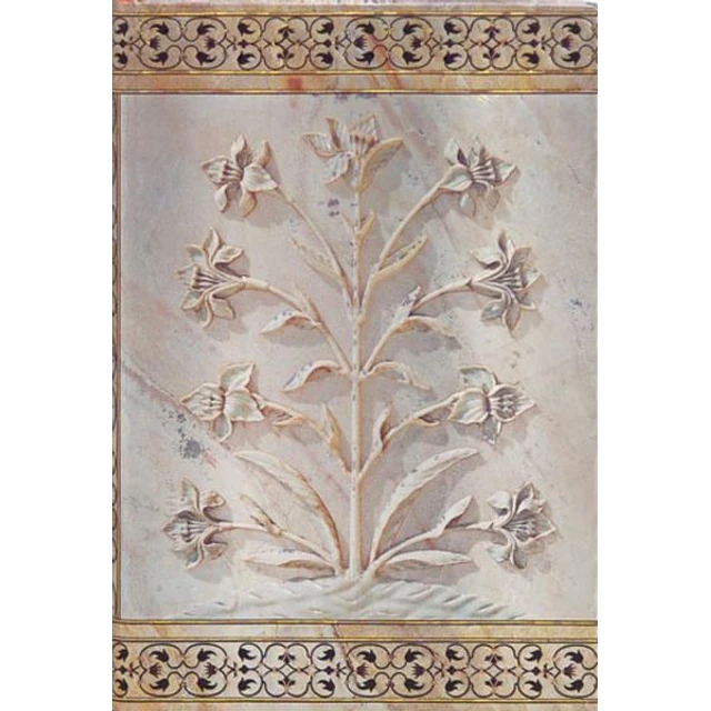 Taj mahal flowers. Mini tapa dura liso