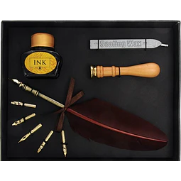 Caligraphic ritual set