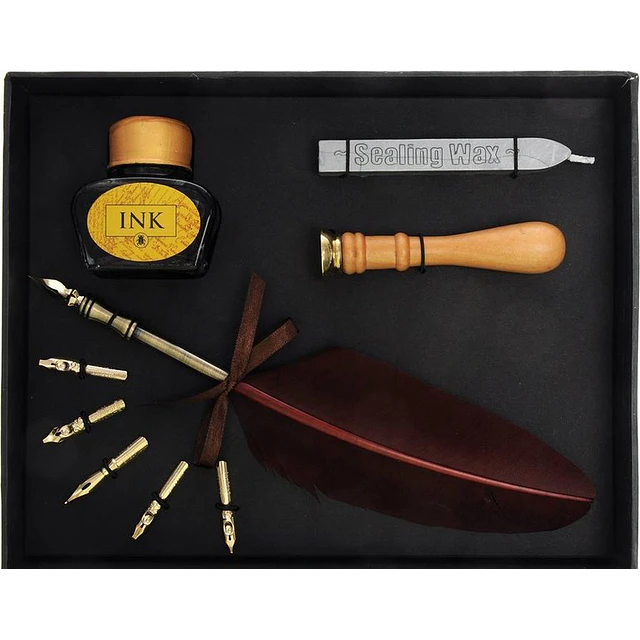 Caligraphic ritual set