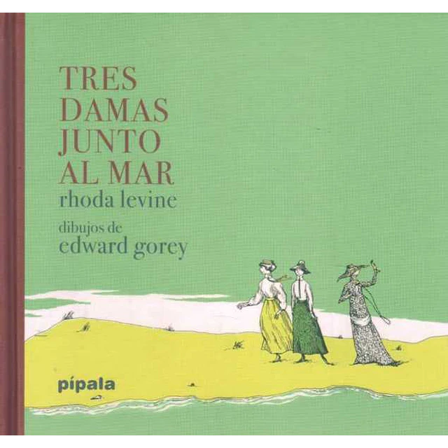Tres damas junto al mar