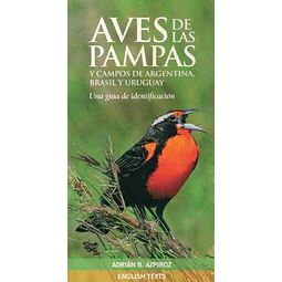 Aves de las pampas y campos de argentina brasil y uruguay