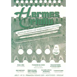 Hermes criollo n. 13. Año 7 primavera / verano 2009