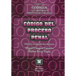 Codigo del proceso penal