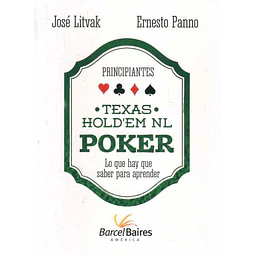 Texas hold em nl poker. Estuche tapa dura