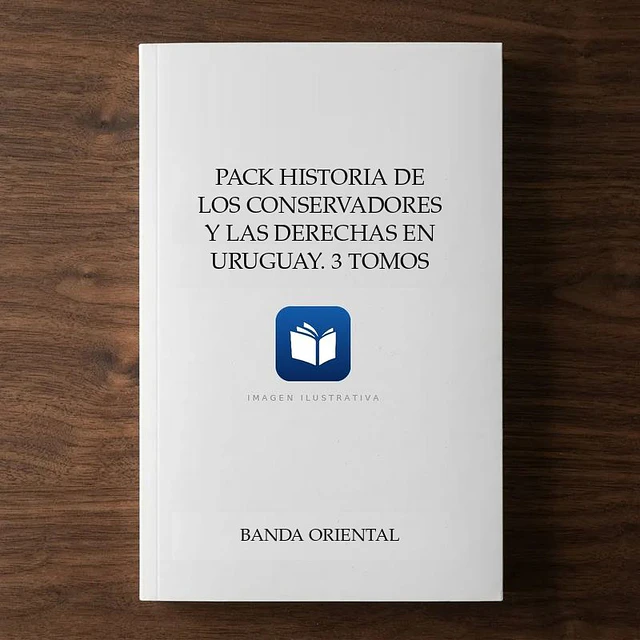 Pack historia de los conservadores y las derechas en uruguay. 3 tomos