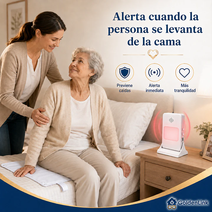 Sensor de salida de cama para adultos mayores 1