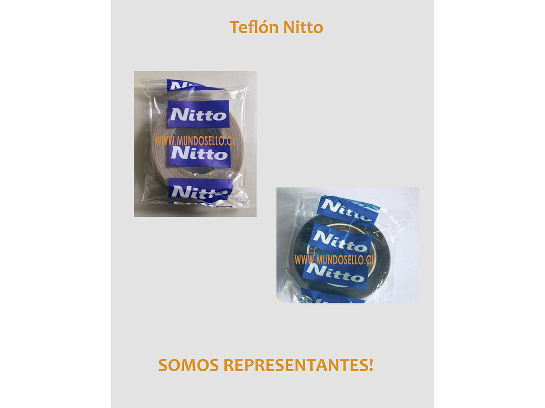 Rollo Teflón Nitto Original - Máquinas automáticas 2